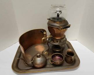 Vintage Reliance Metal Copper Set