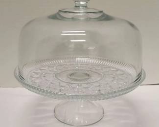 Glass Cake Stand 