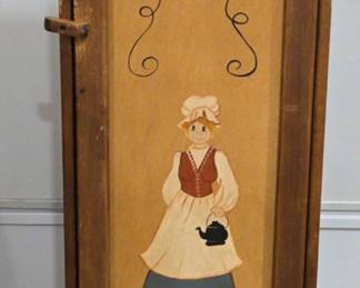 Vintage Wooden Storage Cabinet