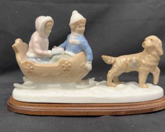 Meico Ceramic Kids Sledding 