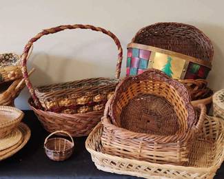 Huge Lot Of Baskets