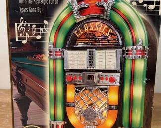 Jukebox CD Player and Radio
