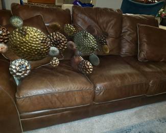 Matching Leather Sofa #2