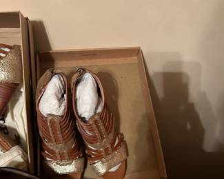 A selection of new shoes 