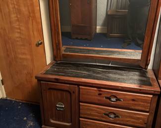 Dresser  with mirror