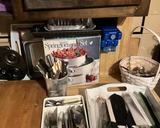 New spring form pans 