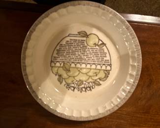 Vintage pie plates 
