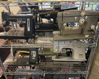 NECCHI, PFAFF 230, wizard, deluxe, precision built, ELNA.