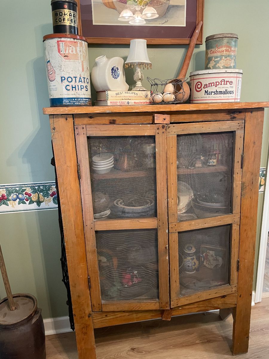 Antique pie safe