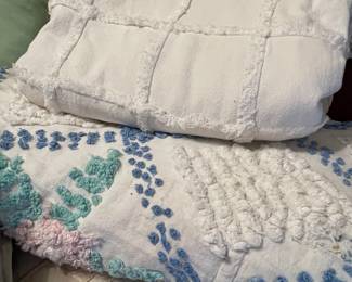 Vintage chenille spreads