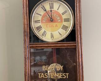 Royal Crown Cola clock