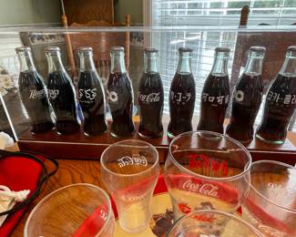 100 anniversary 9 bottle Coca-Cola international collection