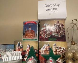 Christmas villages 