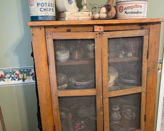 Antique pie safe