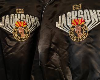 1984 Jackson Five World Tour jackets