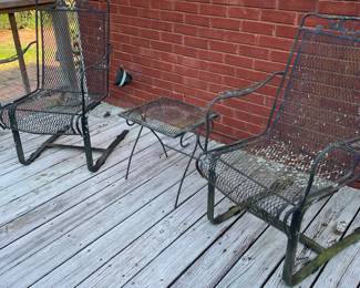 Patio chairs