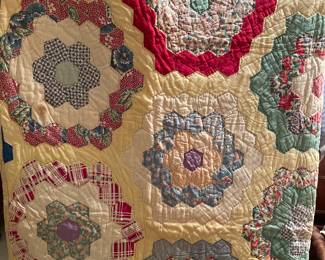 Handmade vintage quilt