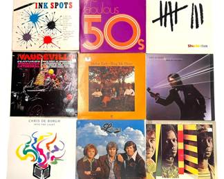 9 Vinyl Records Various Artists