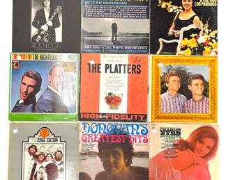 Group of 1950s  1960s Vinyl Albums