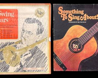 Pair of Vinyl Albums FolkSwing