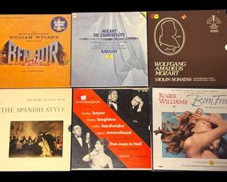 Collection of Box Sets Vinyl Albums