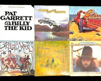 10 Vinyl Records Various Country Artists