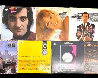 9 Vinyl Records Various Artists
