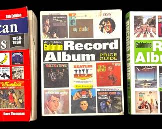 3 Paperbacks Books About Records
