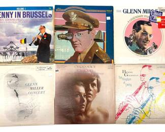 Glenn Miller Benny Goodman Vinyl Records