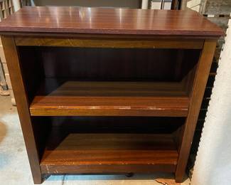 Solid wood bookshelf