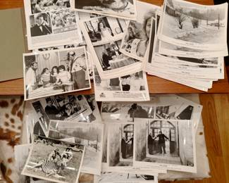 VINTAGE B&W PUBLICITY PHOTOS