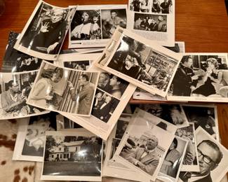 VINTAGE B&W PUBLICITY PHOTOS