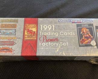 1991 Premier Factory Set Dungeons And Dragons Advanced 2nd Edition 