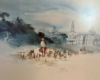 MICHAEL ATKINSON 141/200 LITHOGRAPH