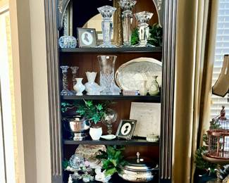 CRYSTAL, WEDGWOOD, AND SILVER.