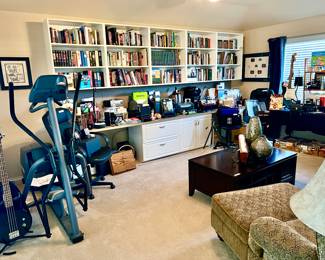 LARGE GAMEROOM FULL OF BOOKS, CHRISTIAN THEOLOGY