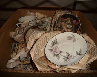 some of the dishes = there is more