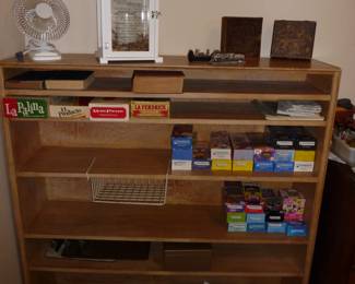 games / etc / storage shelf