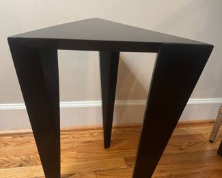 Geometric Triangular Side Table (15"W x 15"D x 20"H)(3 Total)