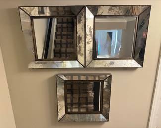 Crate & Barrel Dubois Mirror (20"W x 20"H x 1-1/2"D)(3 Total)