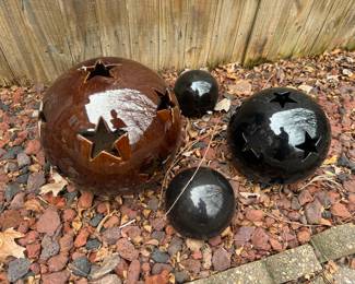 Glazed Terracotta Orbs