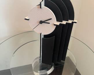 Art Deco Style Mantle Clock by August E. Munich III