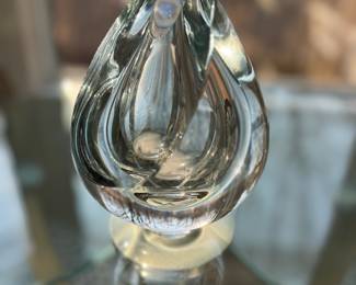 Glass Sculpture Signed Robert Deeble