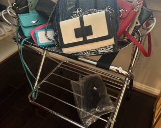 Collection of women's handbags & clutches