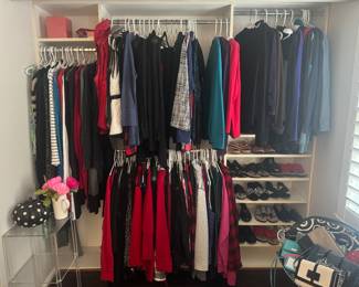 Large collection of women's clothing, shoes & accessories (J Jill, Chicos, Lands End & More Size M-XL, Shoes size 9-1/2)