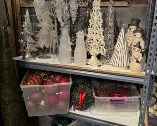 Large collection of luxury holiday decor