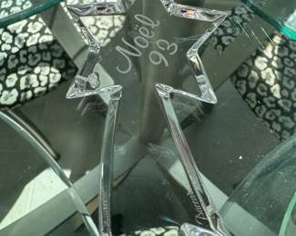 Baccarat Crystal "Noel 93" Ornament