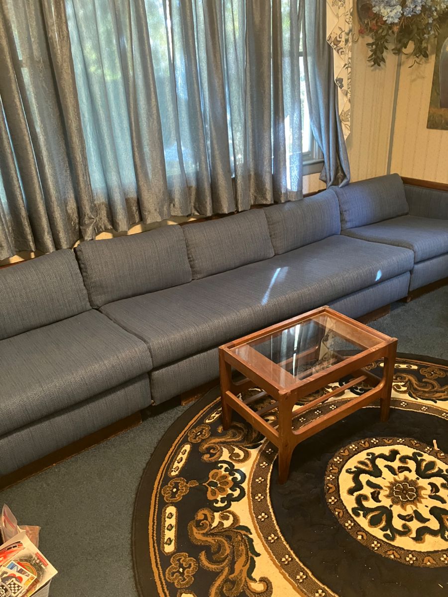 Great Mid Century Modern 3 Piece Sofa