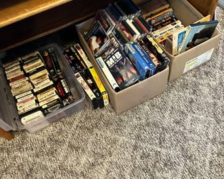 8 Tracks, CD’s & DVD’s