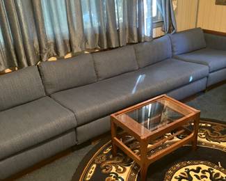 Great Mid Century Modern 3 Piece Sofa